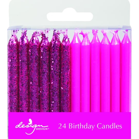 Design Design Birthday Candle Sticks Set